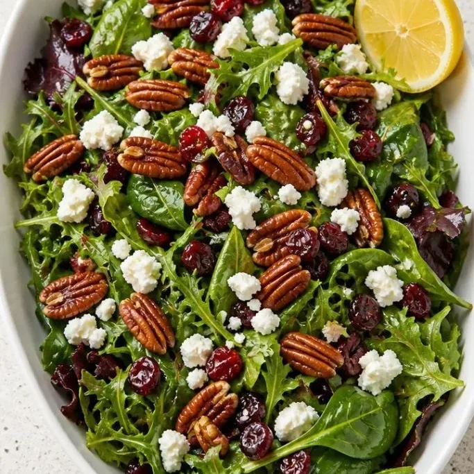 Simple Spring Mix Salad with Tangy Lemon Vinaigrette Spring Mix Salad