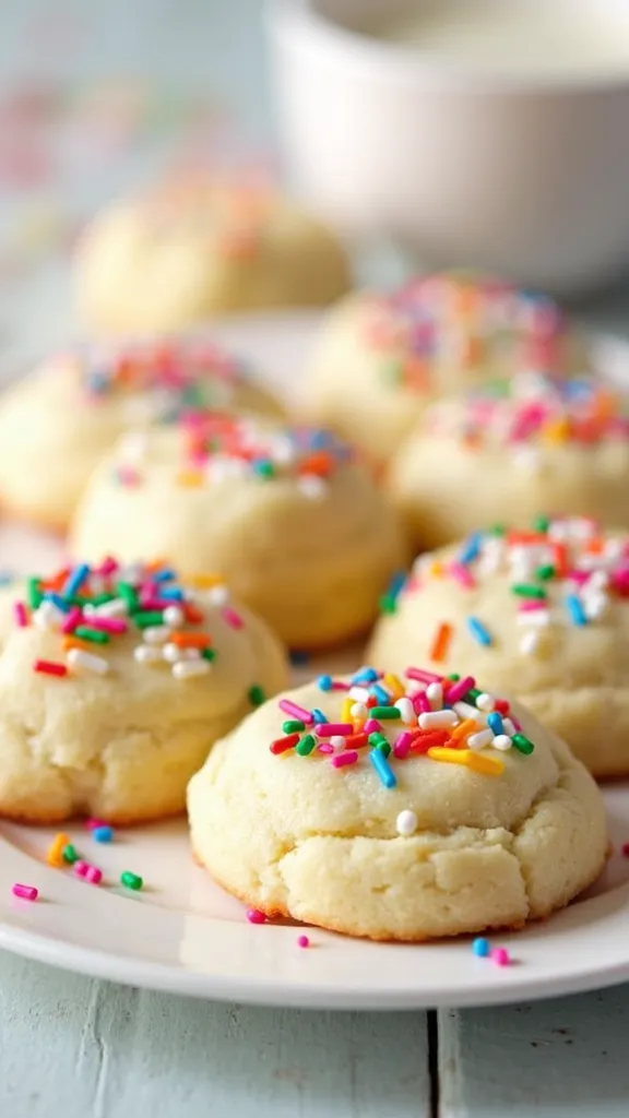 Sprinkle Sugar Cookies