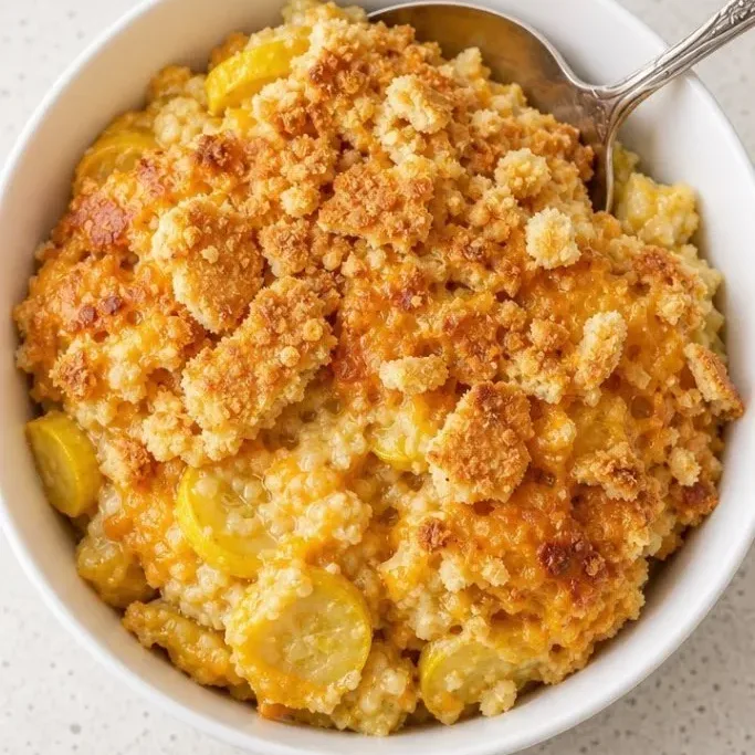 Classic Squash Casserole with Ritz Crackers Squash Casserole With Ritz Crackers