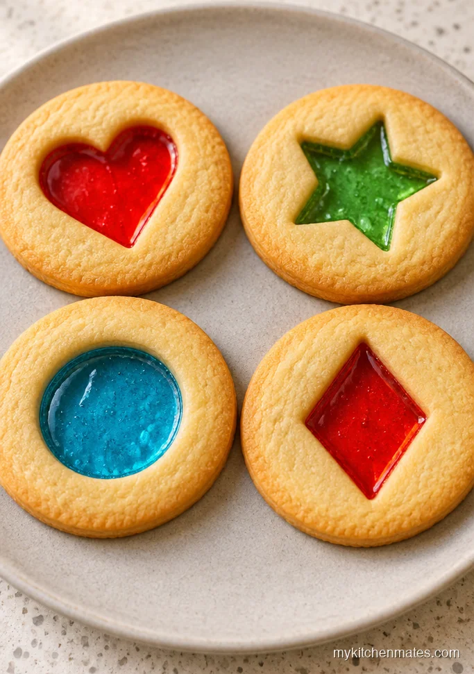 Stained Glass Window Cookies