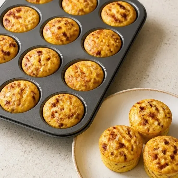 Copycat Starbucks Egg Bites (Baked, Not Sous Vide) Starbucks Egg Bites