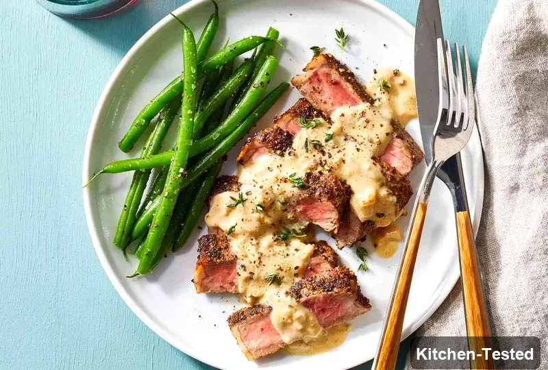 Steak au Poivre steak au poivre