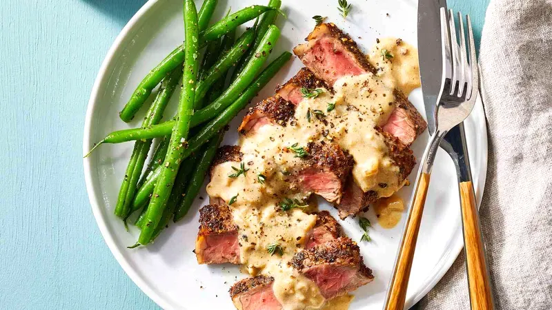 Steak au Poivre Food photo of Steak au Poivre