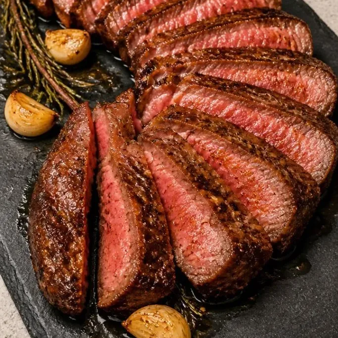 Cast Iron Steak with Garlic Butter (No Oven, All Stovetop) Steak in Cast Iron Skillet