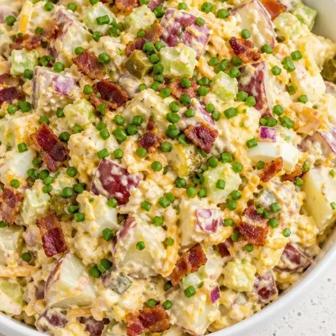 Creamy, Smoky Steakhouse Potato Salad Steakhouse Potato Salad
