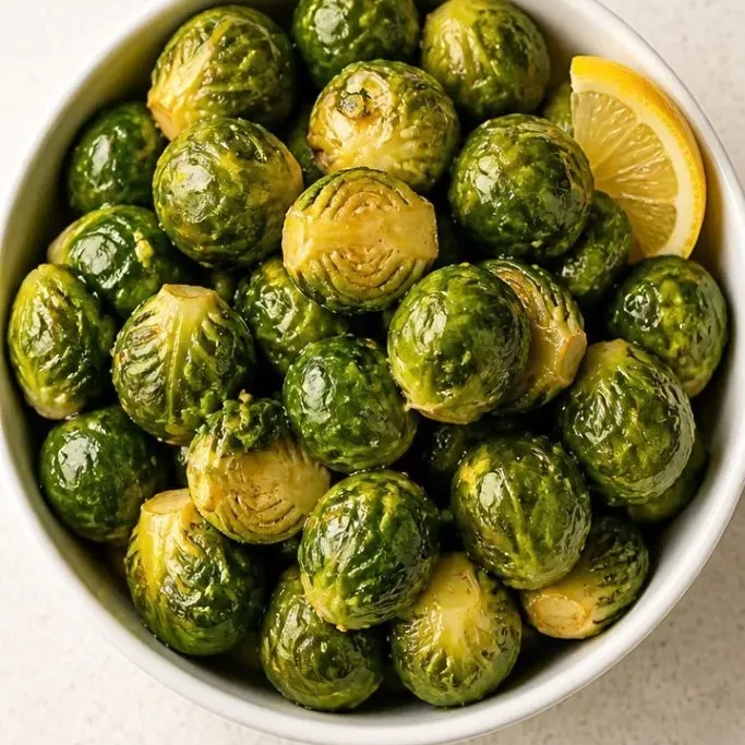 Tender Steamed Brussels Sprouts with Garlic Butter Steamed Brussel Sprouts