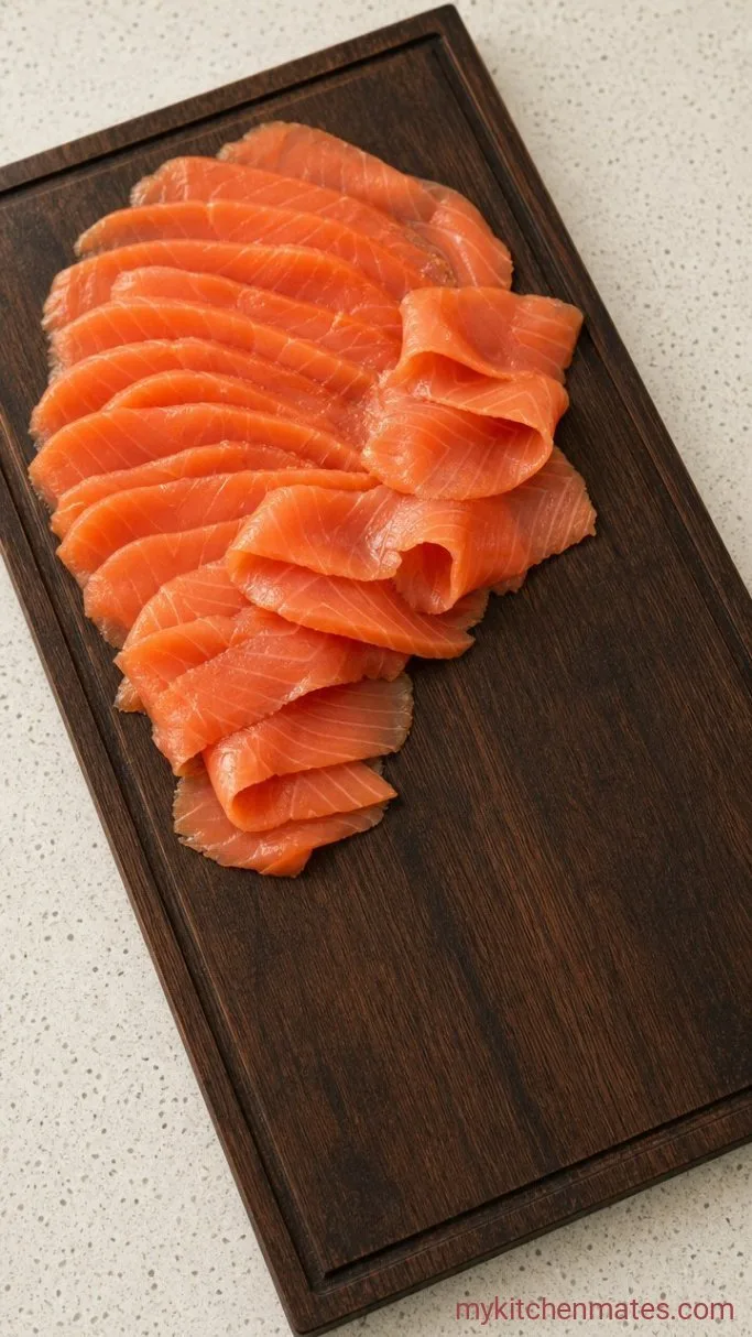 Step 1: Arrange the Salmon
