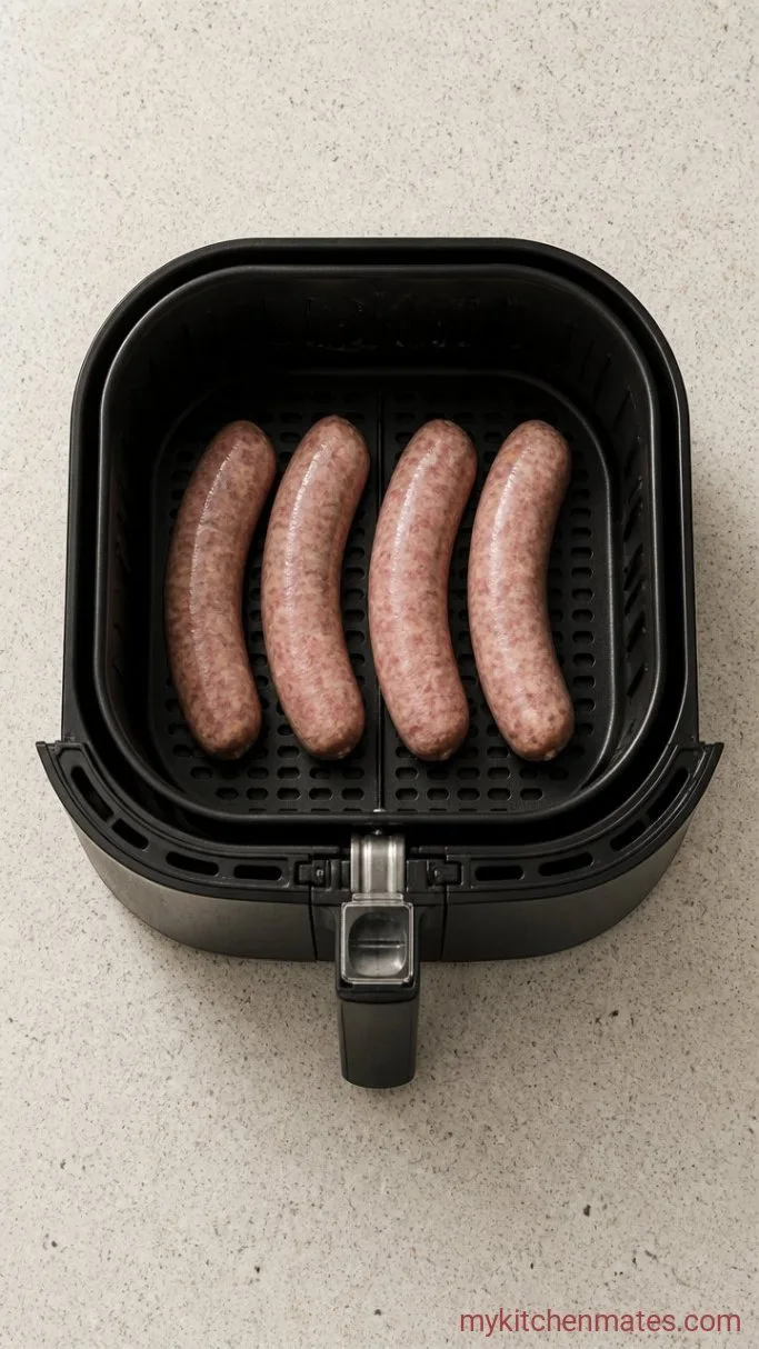 Step 1: Arrange the Sausages