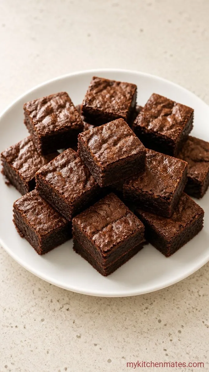 Layered Brownie Trifle Step 1: Bake and Cool the Brownies