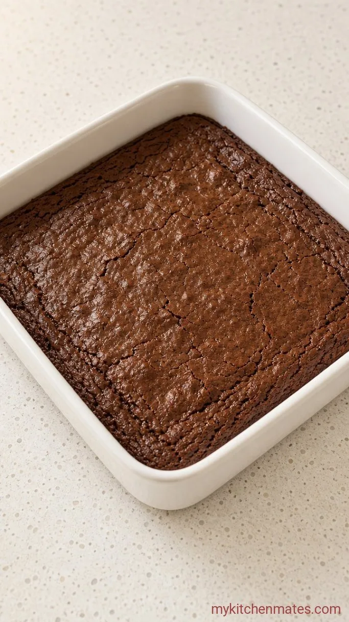 Step 1: Bake the Brownie Base
