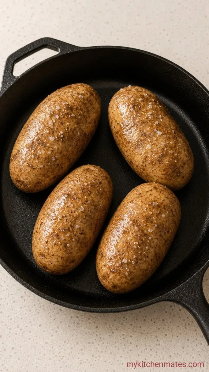Step 1: Bake the Potatoes