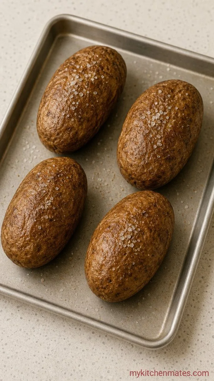 Step 1: Bake the Potatoes
