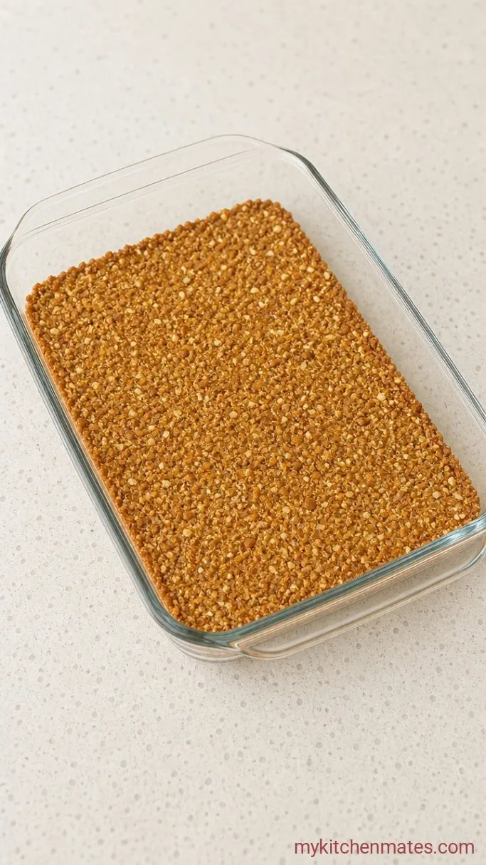 Step 1: Bake the Pretzel Crust