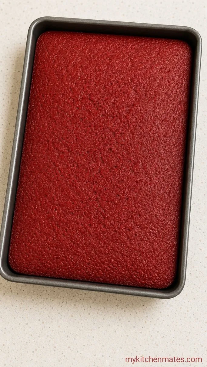 Step 1: Bake the Red Velvet Cake