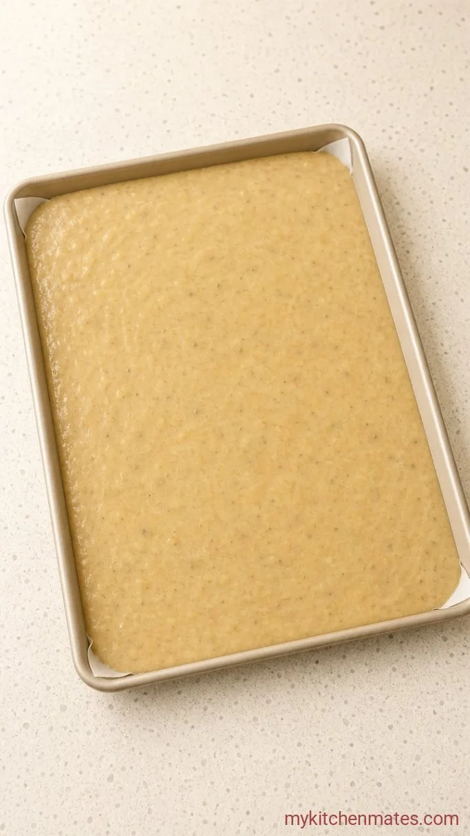 Fluffy Banana Roll Cake That Never Cracks Step 1: Beat the Banana Batter