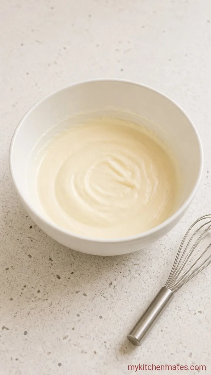 5-Ingredient Cheesecake Fruit Salad Step 1: Beat the Cheesecake Base