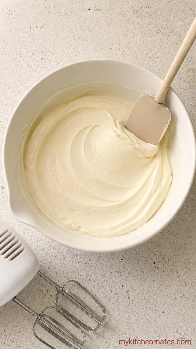 Easy Pumpkin Pie Dip (Ready in 10 Minutes) Step 1: Beat the Cream Cheese and Sugar