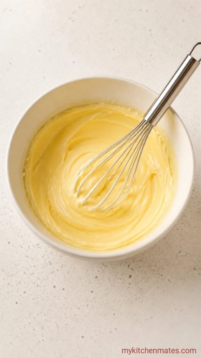 Step 1: Beat the Vegan Butter