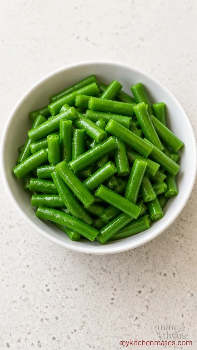 Step 1: Blanch the Green Beans