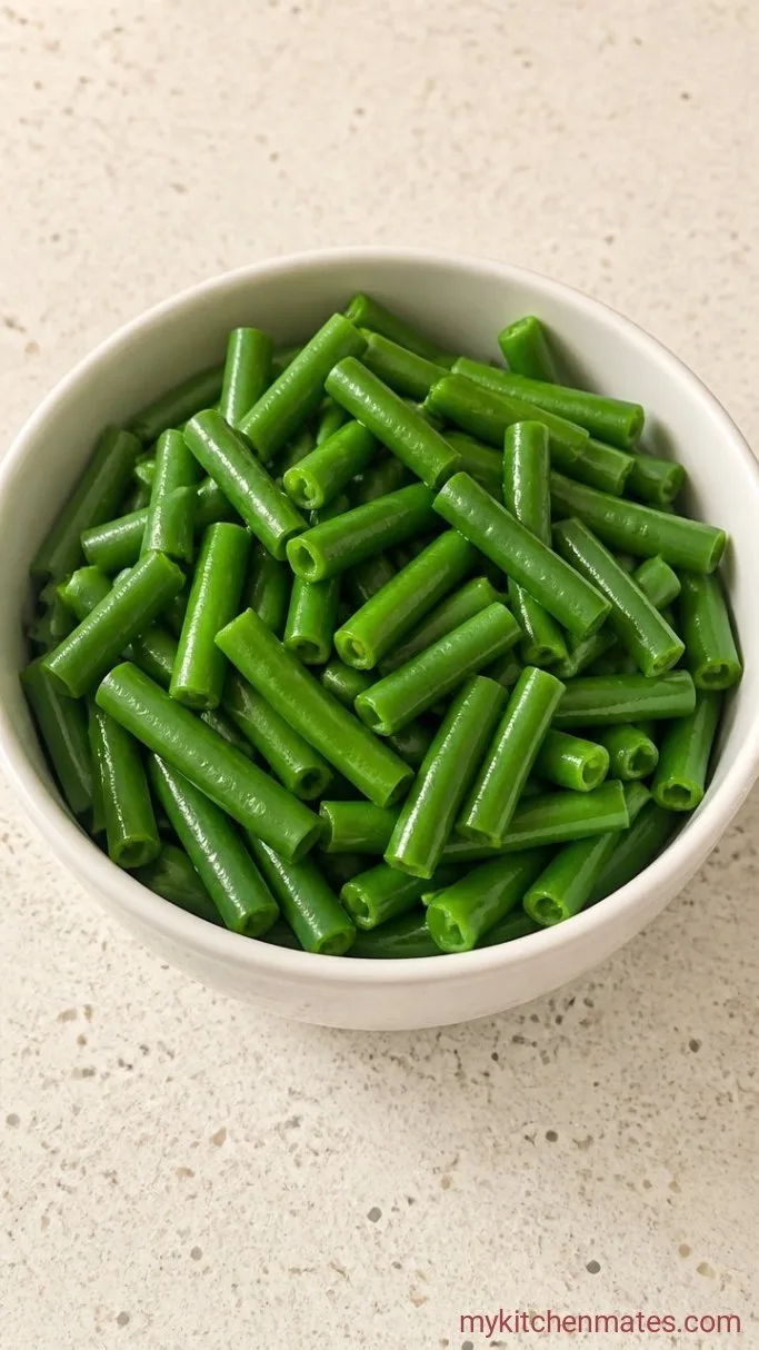 40-Minute Healthy Green Bean Casserole (No Canned Soup) Step 1: Blanch the Green Beans