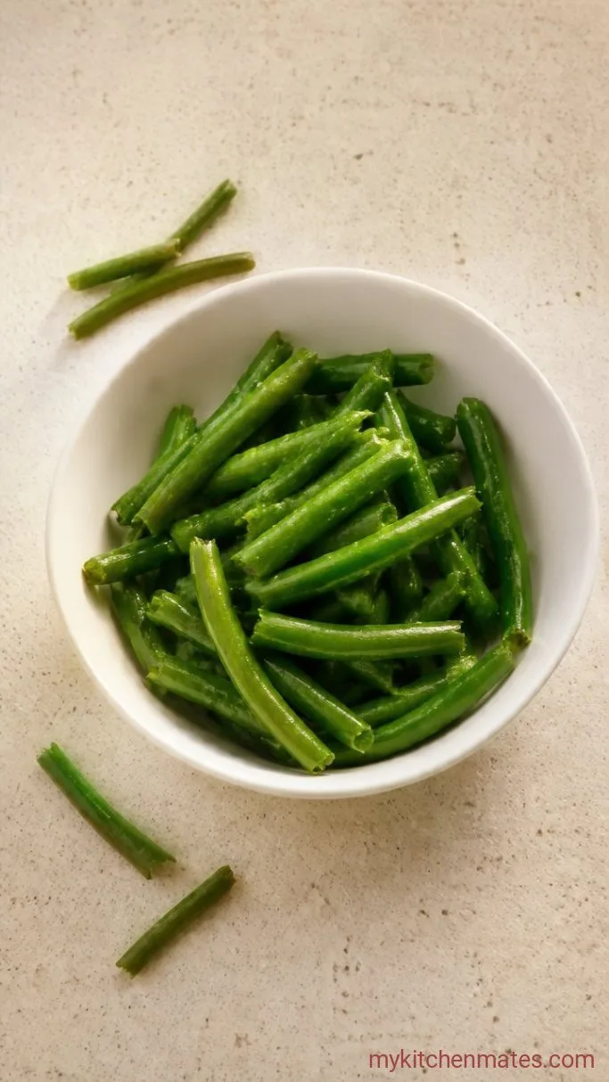 Step 1: Blanch the Green Beans