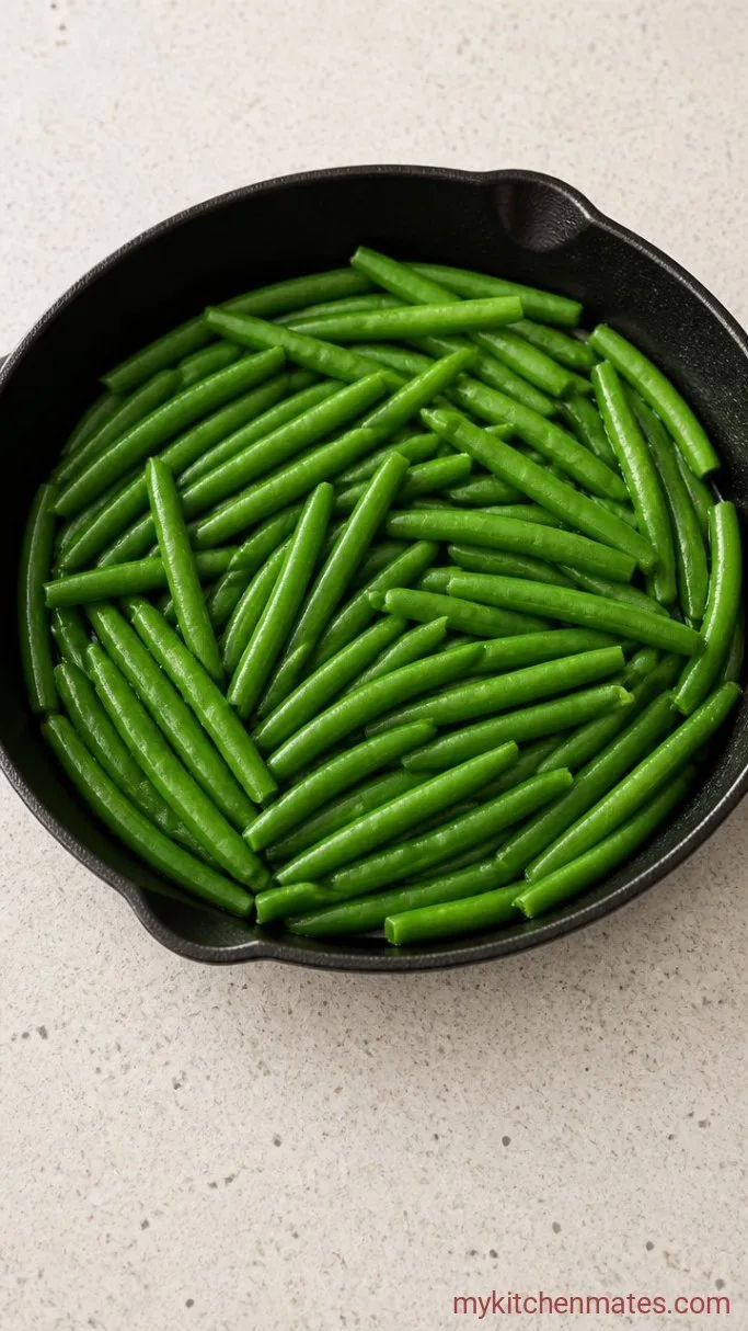Step 1: Blanch the Green Beans