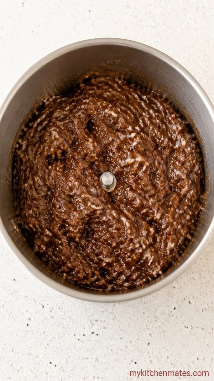 Step 1: Blend the Ball Mixture