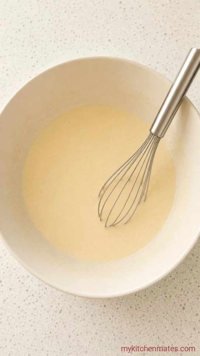 Crispy Gluten Free Yorkshire Puddings Step 1: Blend the Batter