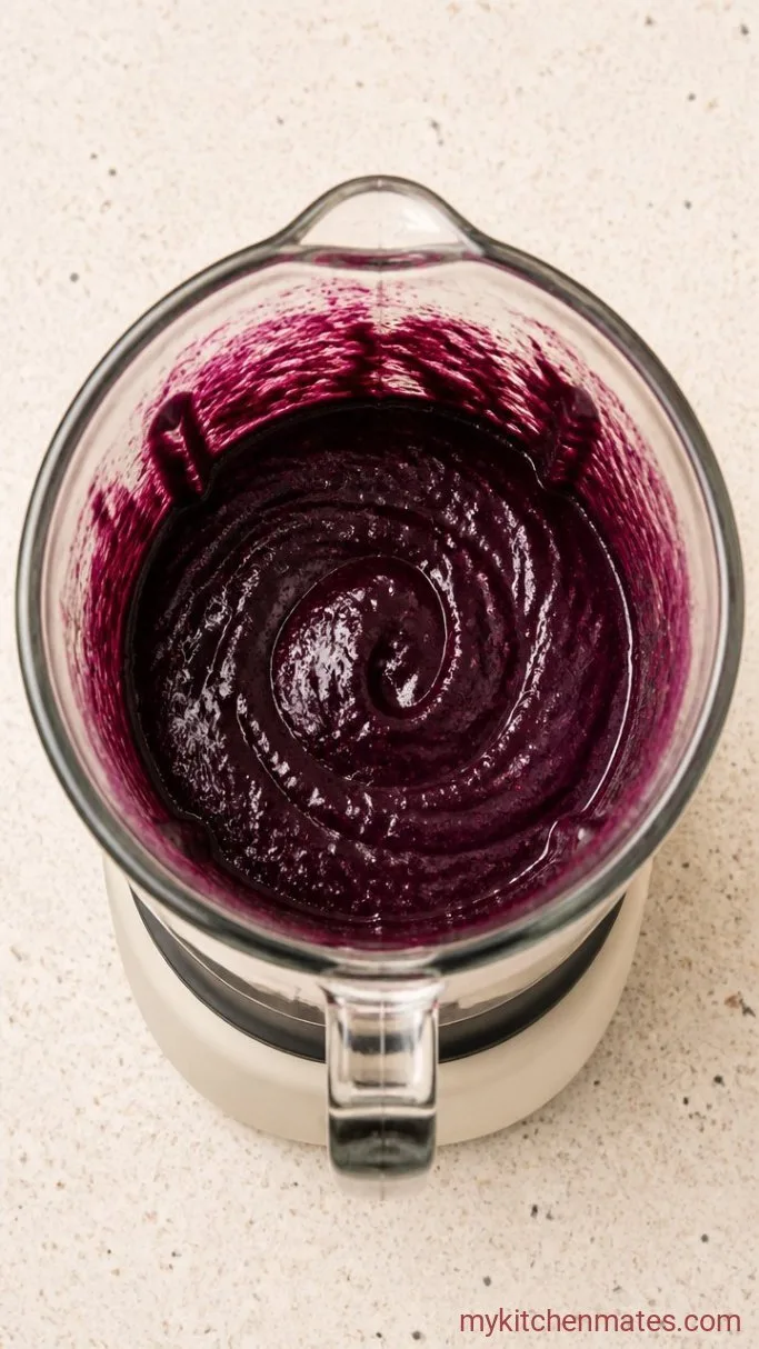 5-Minute Blueberry Parfait Cups Step 1: Blend the Blueberry Sauce