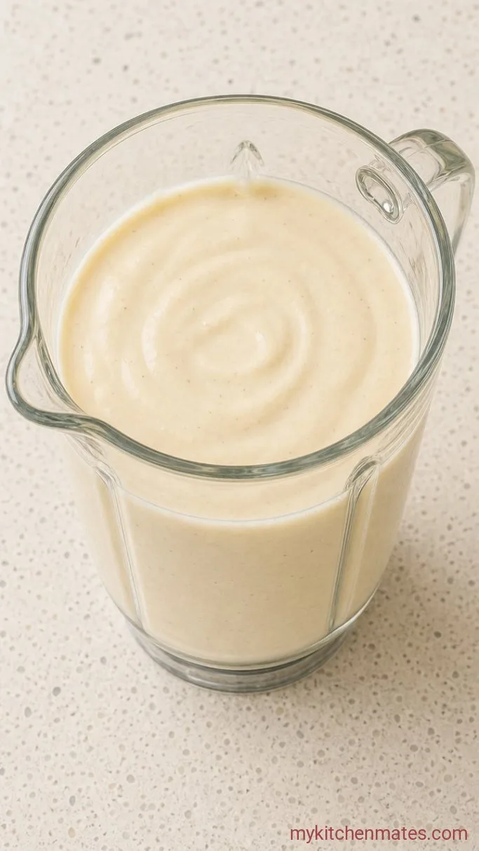 Step 1: Blend the Cottage Cheese Base