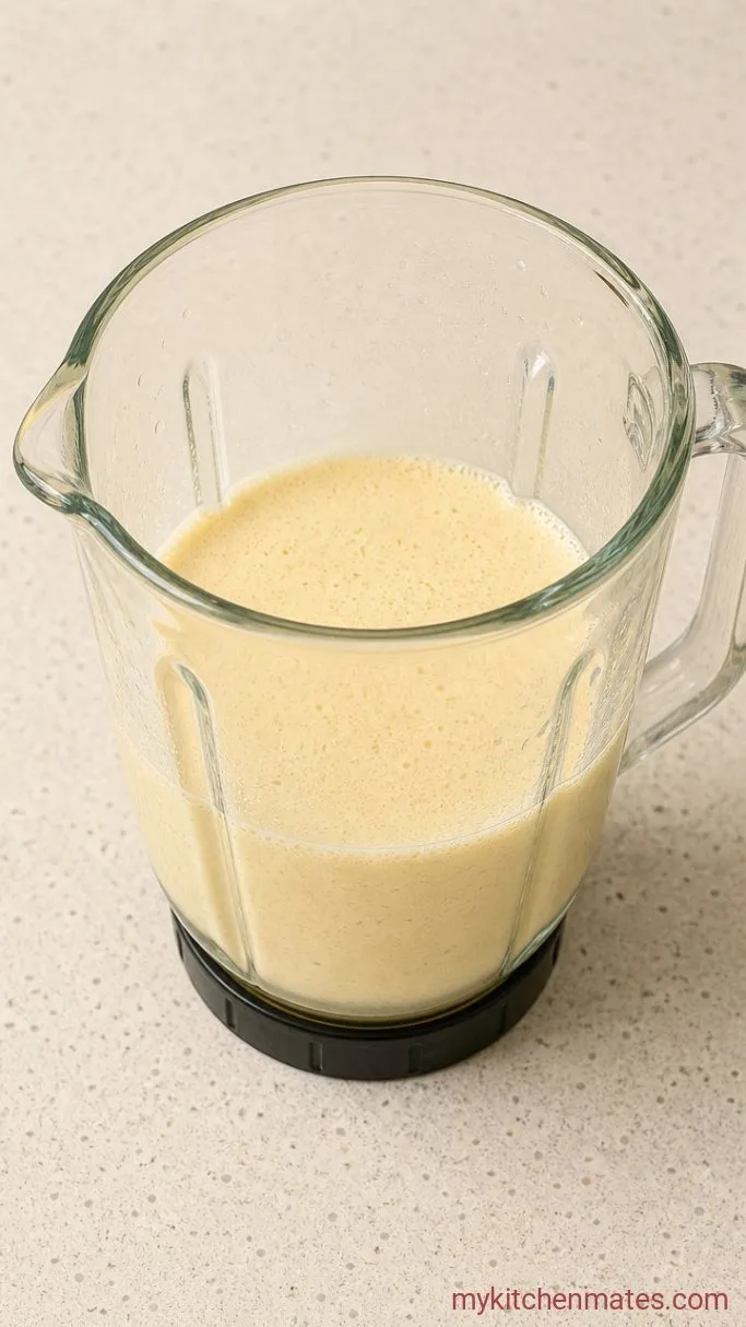 Step 1: Blend the Cottage Cheese Base