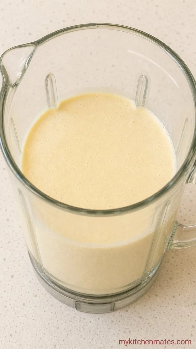 4-Ingredient Keto Cottage Cheese Bread Step 1: Blend the Cottage Cheese Mixture