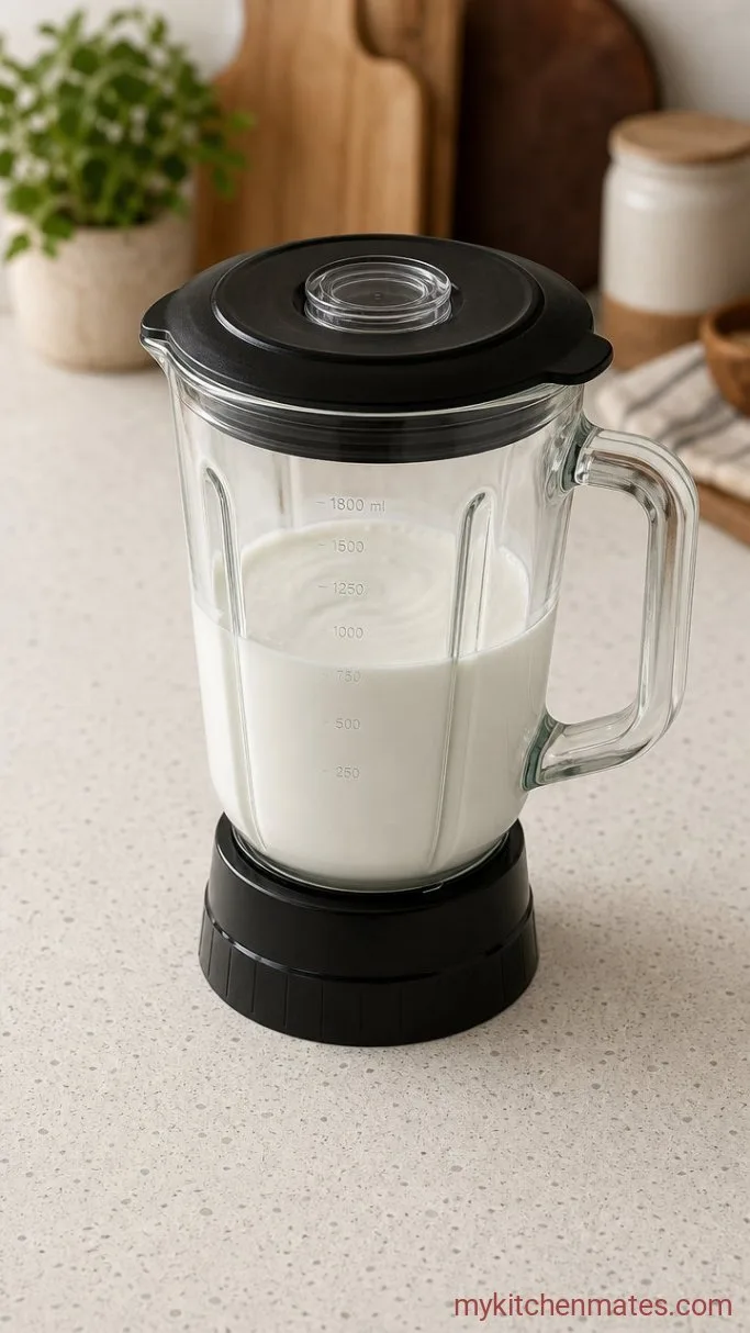 Step 1: Blend the Cottage Cheese