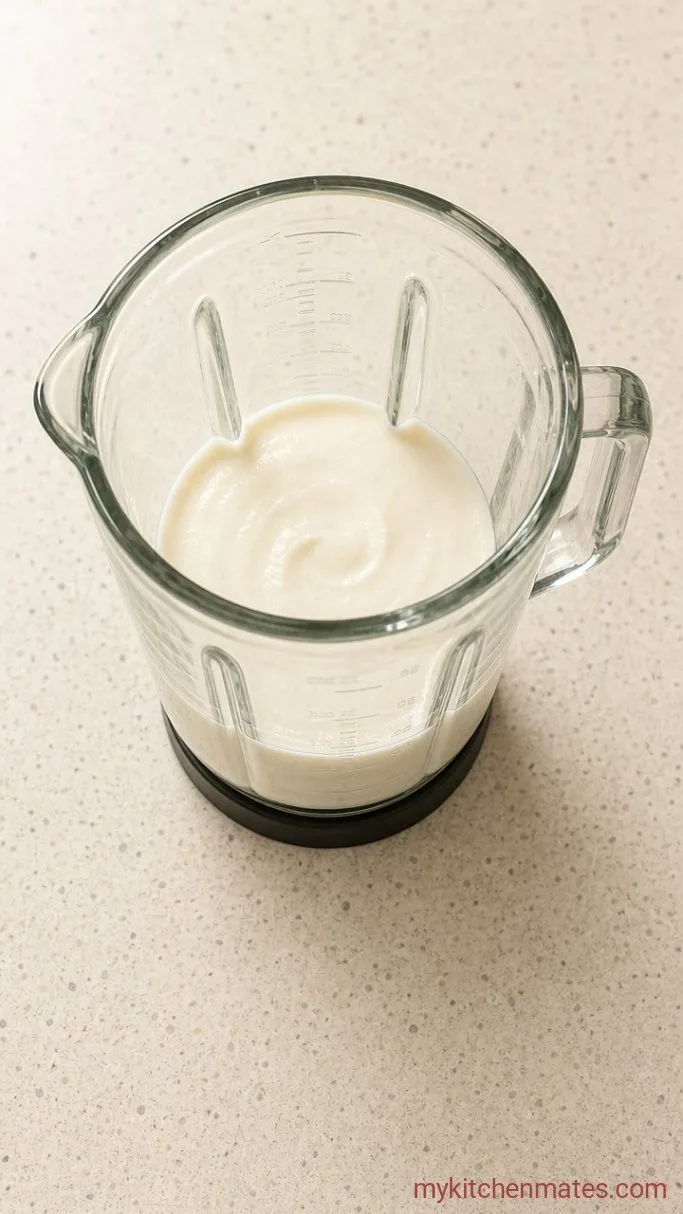 Step 1: Blend the Cottage Cheese
