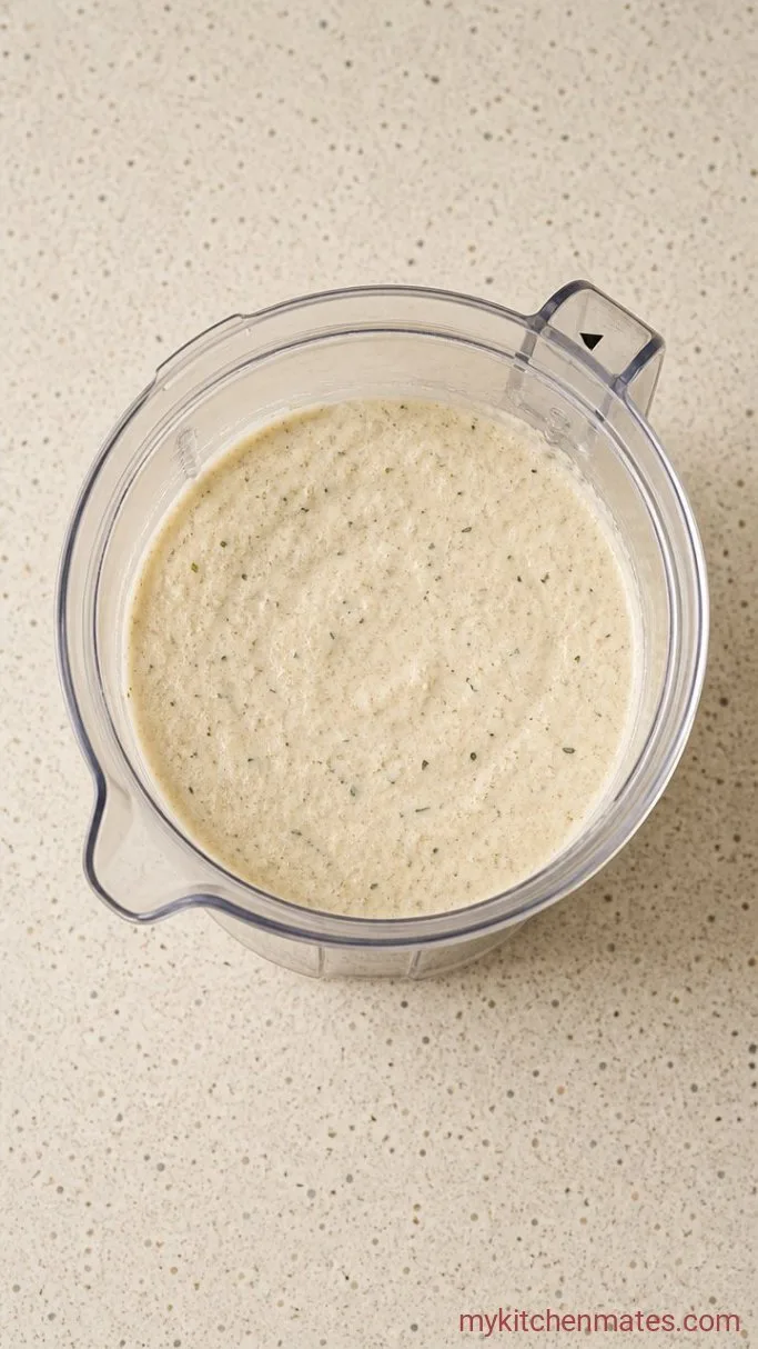 Step 1: Blend the Crust Base