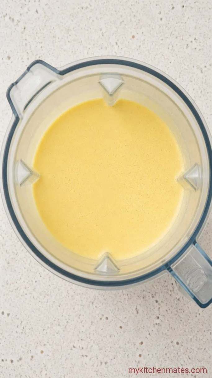 Step 1: Blend the Egg Wrap Batter