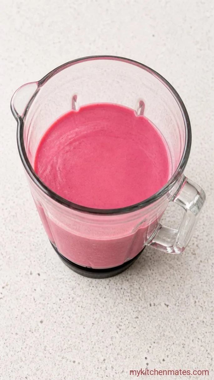 Step 1: Blend the Fruit and Milk