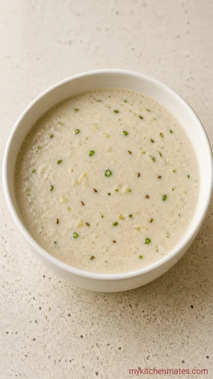 Quick and Crispy Oats Dosa (No Fermentation Needed) Step 1: Blend the Oats