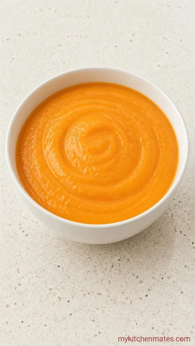 Creamy 5-Ingredient Peach Chia Pudding Step 1: Blend the Peach Base