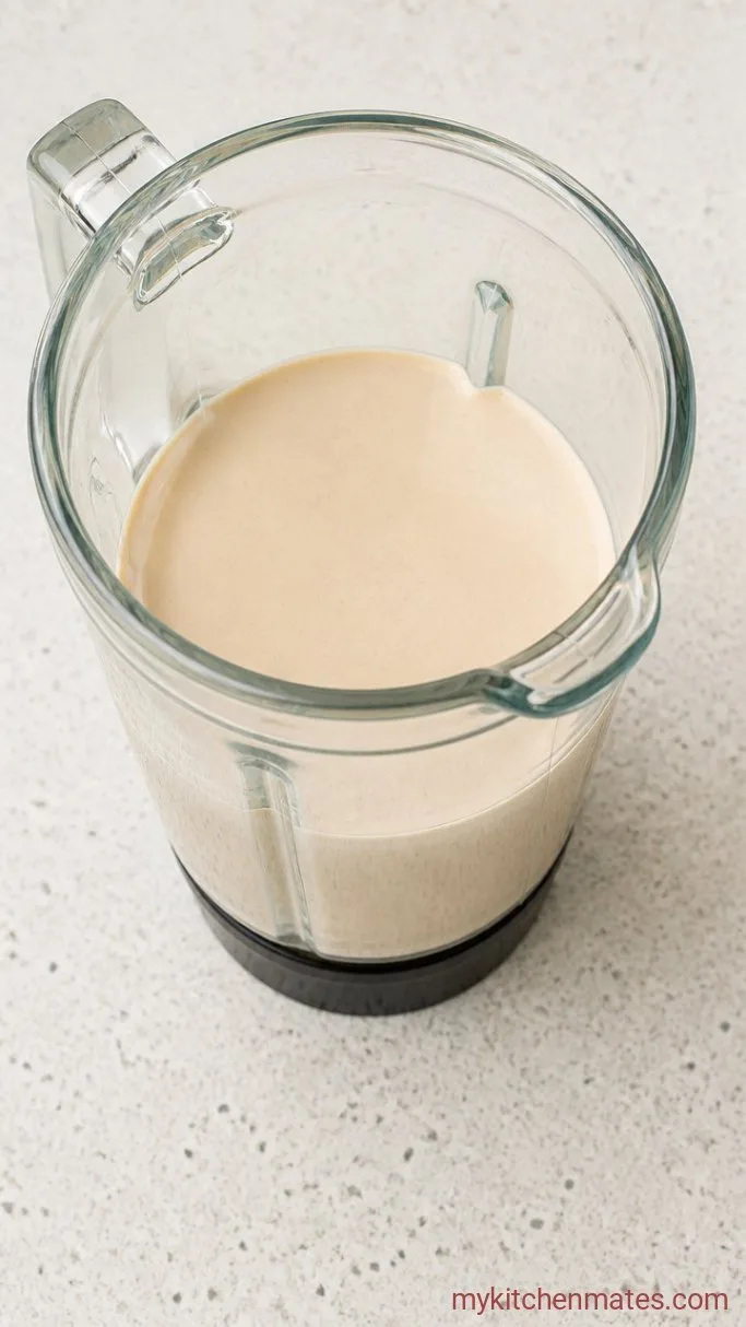 Creamy Vanilla Protein Smoothie (5 Minutes) Step 1: Blend the Smoothie