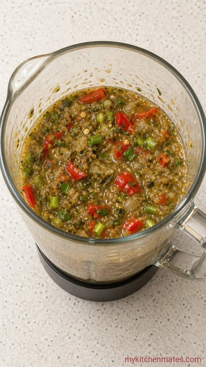10-Minute Jamaican Jerk Chicken Marinade Step 1: Blend the Wet Base