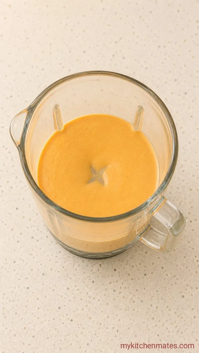 High Protein Pumpkin Muffins (18g Protein Each) Step 1: Blend the Wet Ingredients