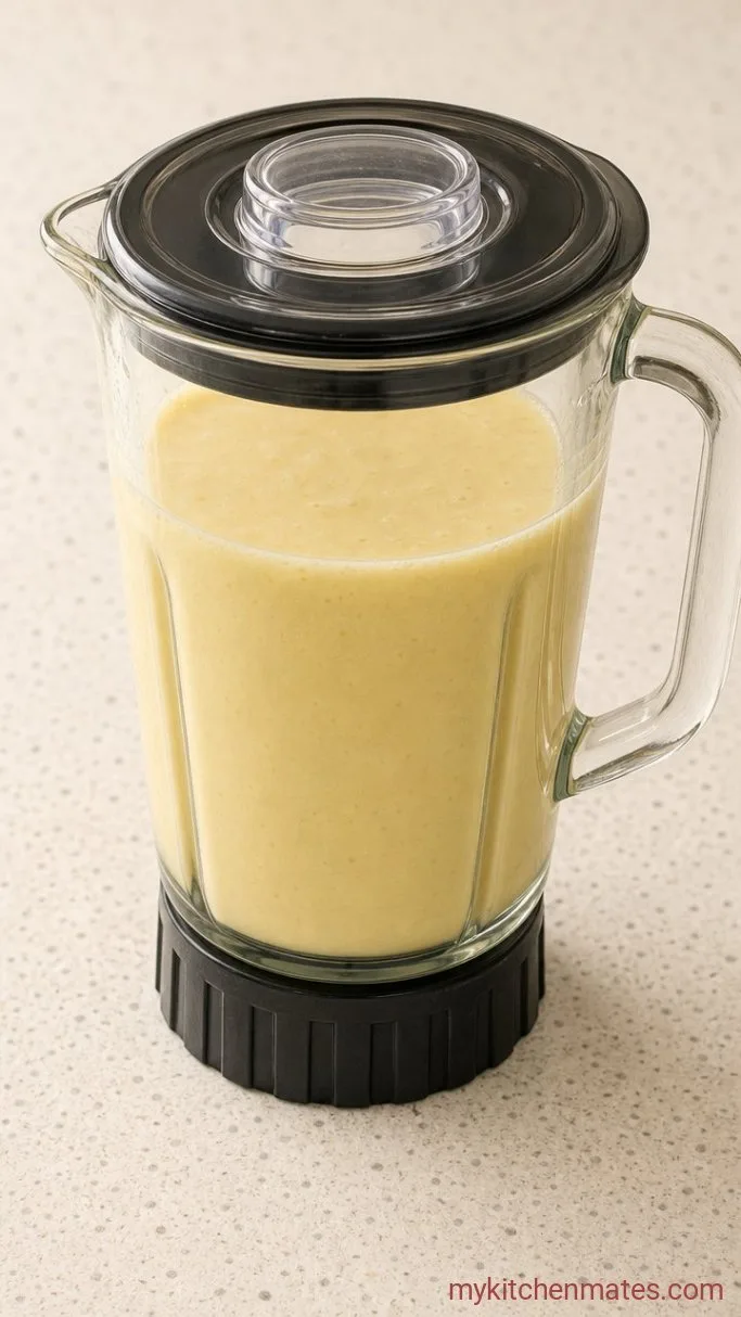 Step 1: Blend the Wet Ingredients