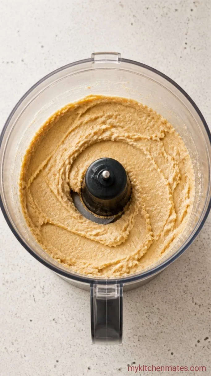 Chewy Flourless Chickpea Chocolate Chip Cookies Step 1: Blend the Wet Ingredients