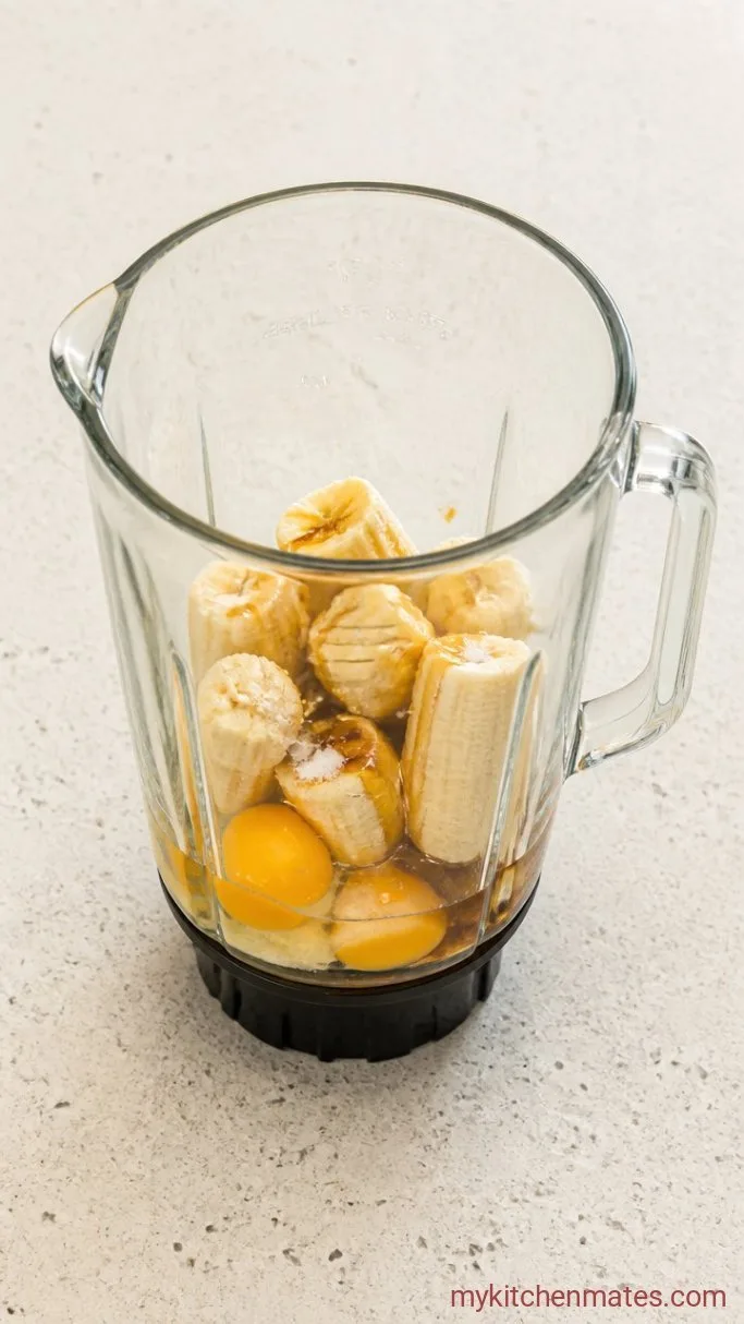 Step 1: Blend the Wet Ingredients