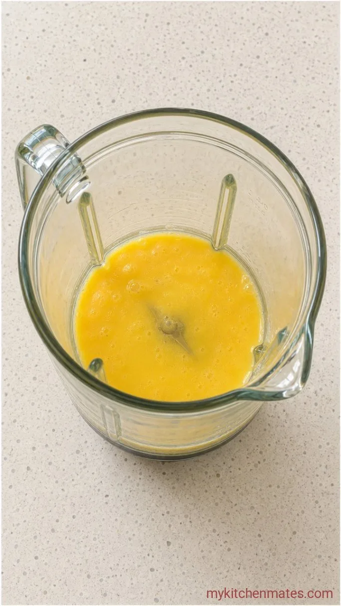 Classic Hollandaise Sauce Step 1: Blend the Yolks and Lemon Juice
