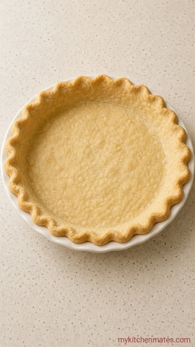 Easy Vegan Quiche That Actually Sets (No Eggs, No Dairy) Step 1: Blind-Bake the Crust