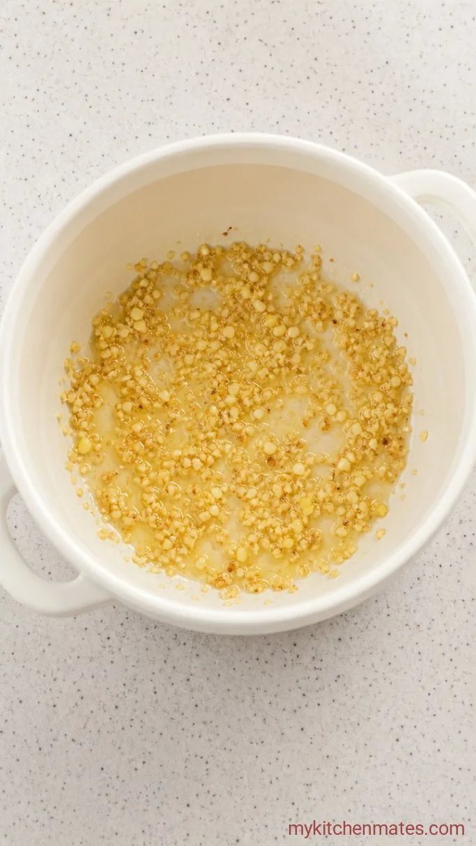Quick 15-Minute Asian Noodle Soup Step 1: Bloom the Aromatics