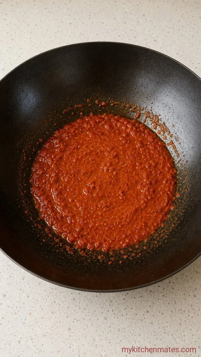 Step 1: Bloom the Curry Paste