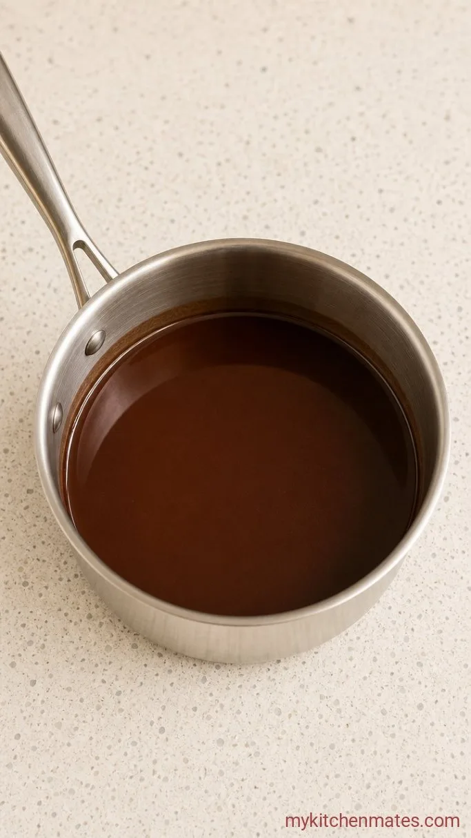 Gluten-Free No-Bake Chocolate Peanut Butter Cookies Step 1: Boil the Chocolate Mixture